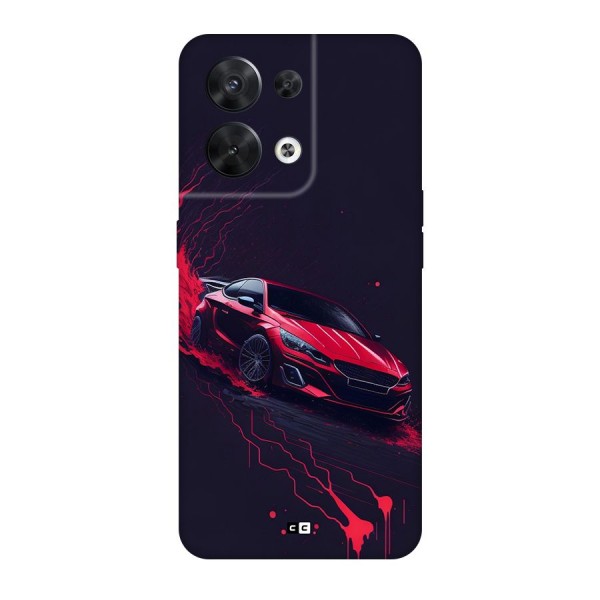 Stunning Car Back Case for Oppo Reno8 5G