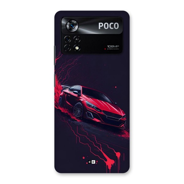 Stunning Car Back Case for Poco X4 Pro 5G