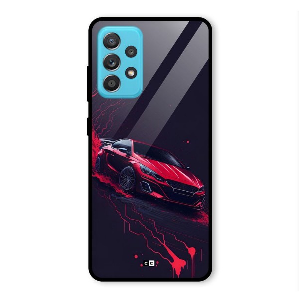 Stunning Car Glass Back Case for Galaxy A52s 5G