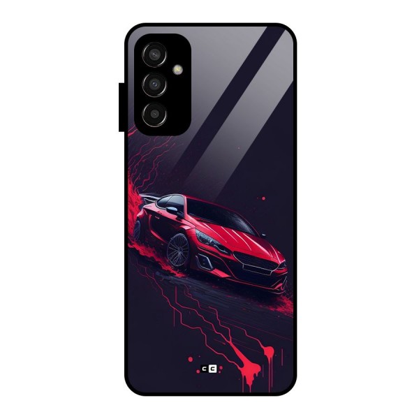 Stunning Car Glass Back Case for Galaxy F13