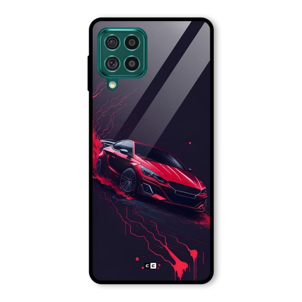 Stunning Car Glass Back Case for Galaxy F62