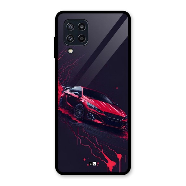 Stunning Car Glass Back Case for Galaxy M32