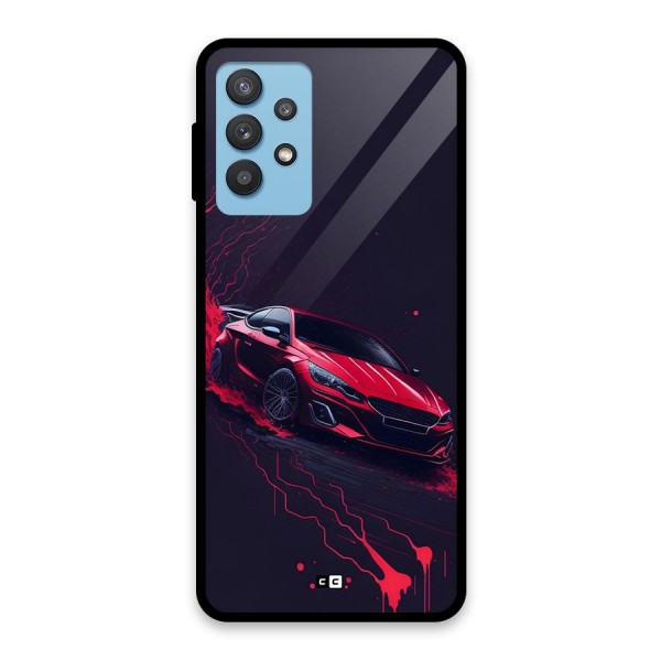 Stunning Car Glass Back Case for Galaxy M32 5G