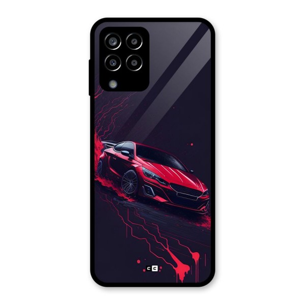 Stunning Car Glass Back Case for Galaxy M33