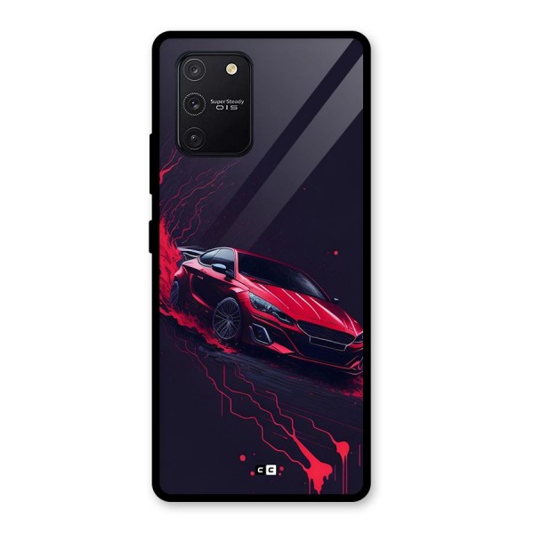 Stunning Car Glass Back Case for Galaxy S10 Lite