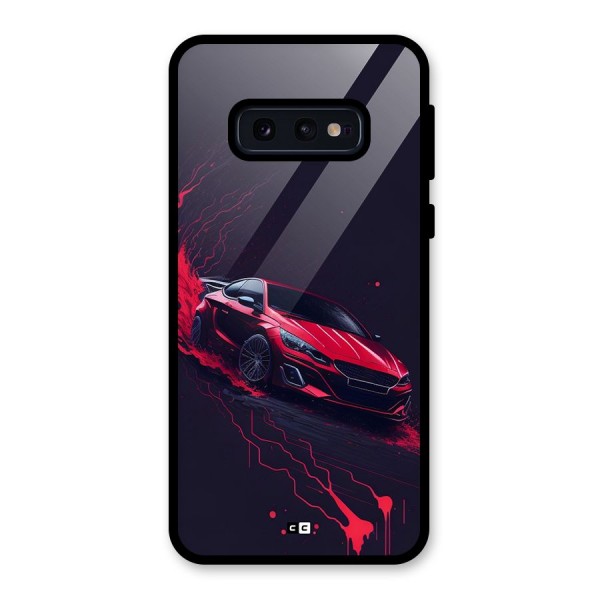 Stunning Car Glass Back Case for Galaxy S10e