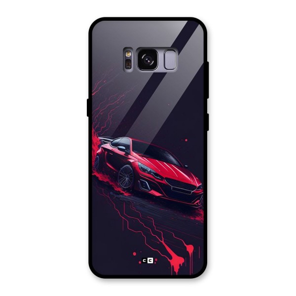 Stunning Car Glass Back Case for Galaxy S8