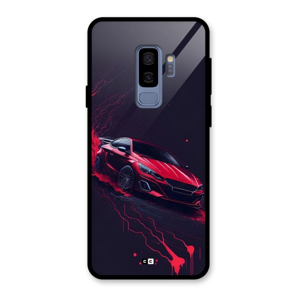 Stunning Car Glass Back Case for Galaxy S9 Plus