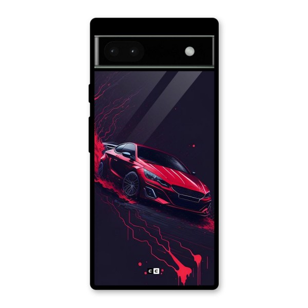 Stunning Car Glass Back Case for Google Pixel 6a