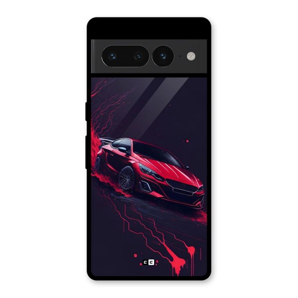 Stunning Car Glass Back Case for Google Pixel 7 Pro