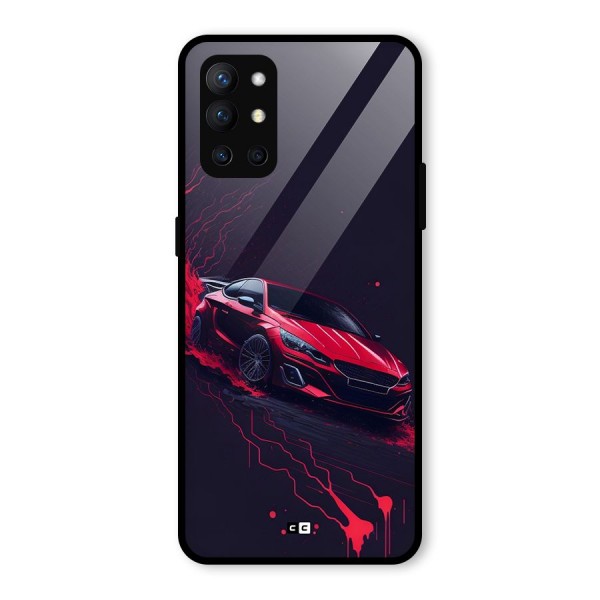 Stunning Car Glass Back Case for OnePlus 9R