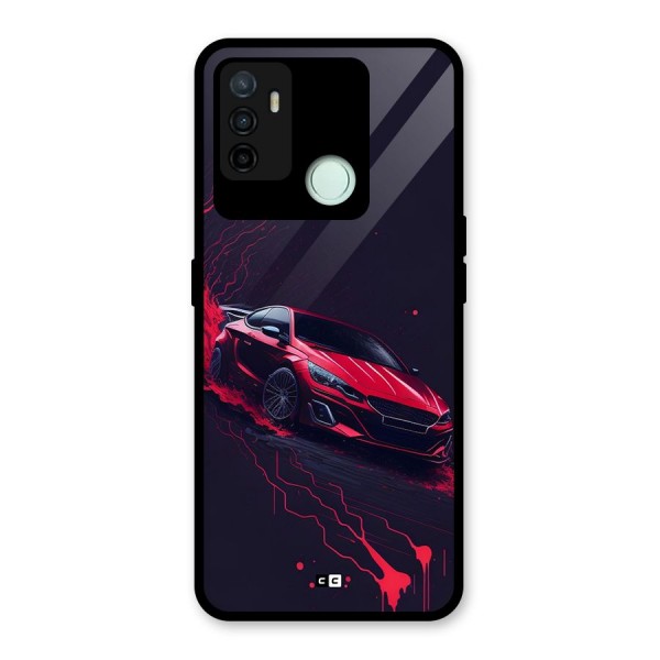 Stunning Car Glass Back Case for Oppo A53