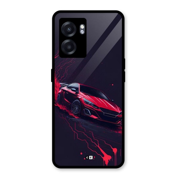 Stunning Car Glass Back Case for Oppo K10 (5G)