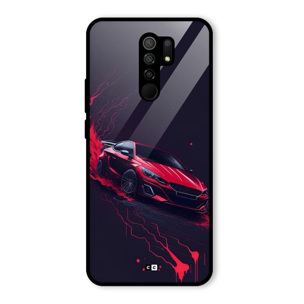 Stunning Car Glass Back Case for Poco M2