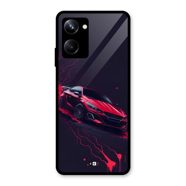 Stunning Car Glass Back Case for Realme 10 Pro