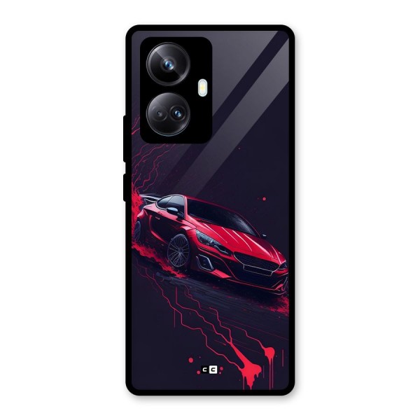 Stunning Car Glass Back Case for Realme 10 Pro Plus