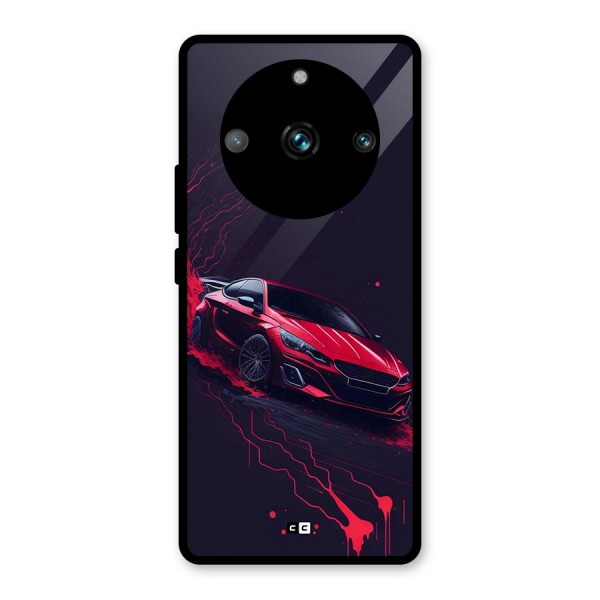 Stunning Car Glass Back Case for Realme 11 Pro