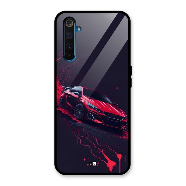 Stunning Car Glass Back Case for Realme 6 Pro