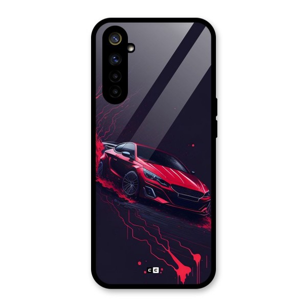 Stunning Car Glass Back Case for Realme 6i