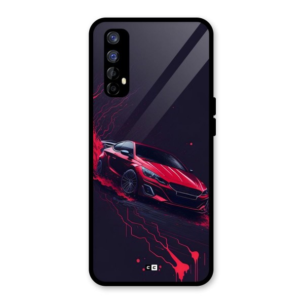 Stunning Car Glass Back Case for Realme 7