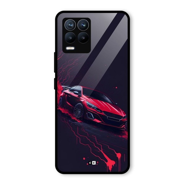 Stunning Car Glass Back Case for Realme 8