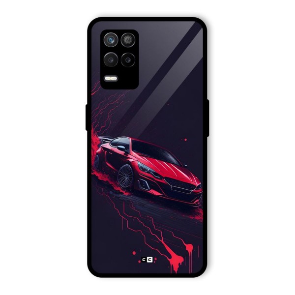 Stunning Car Glass Back Case for Realme 8s 5G