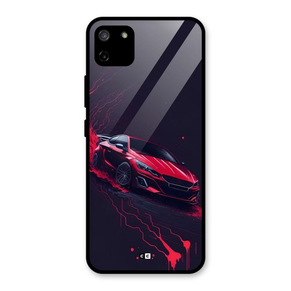 Stunning Car Glass Back Case for Realme C11