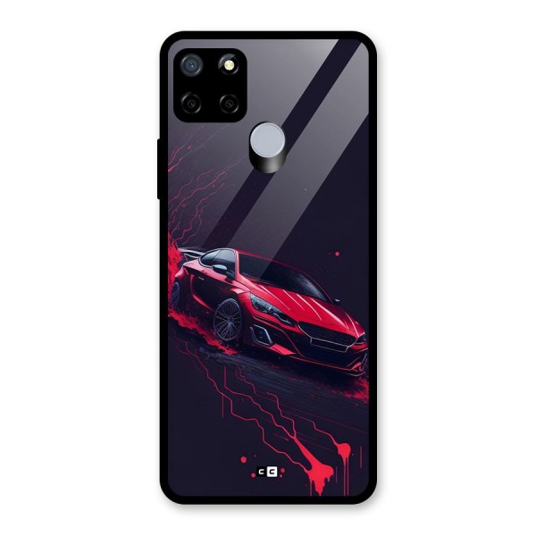 Stunning Car Glass Back Case for Realme C15