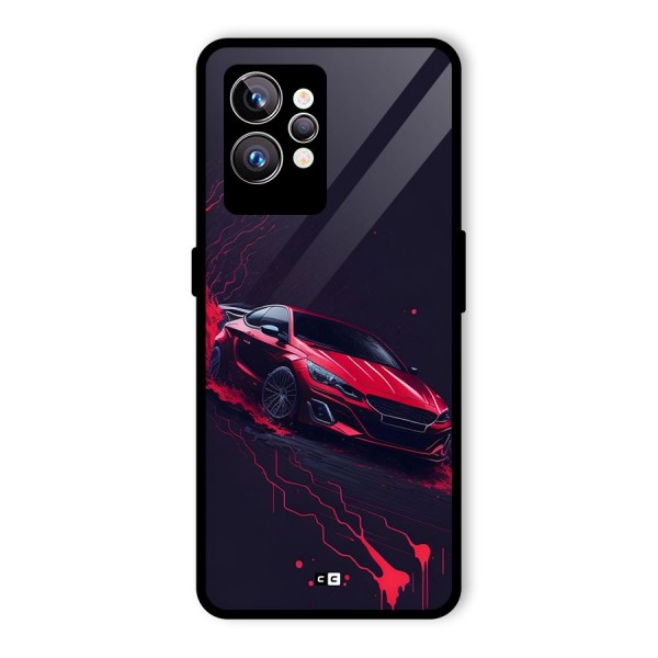 Stunning Car Glass Back Case for Realme GT2 Pro