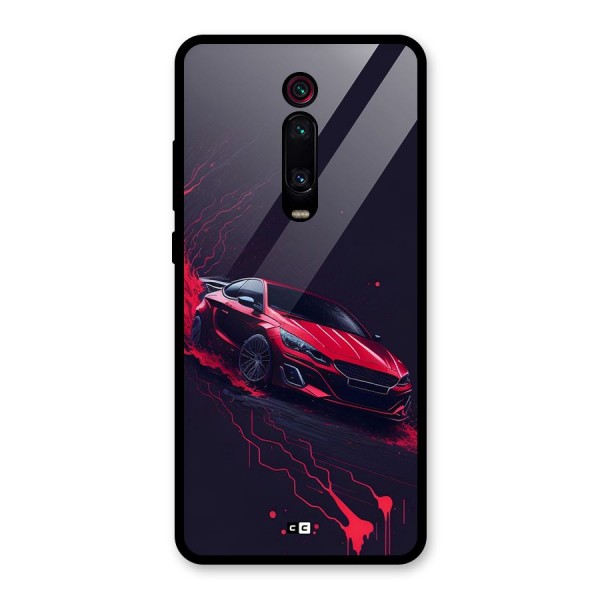 Stunning Car Glass Back Case for Redmi K20