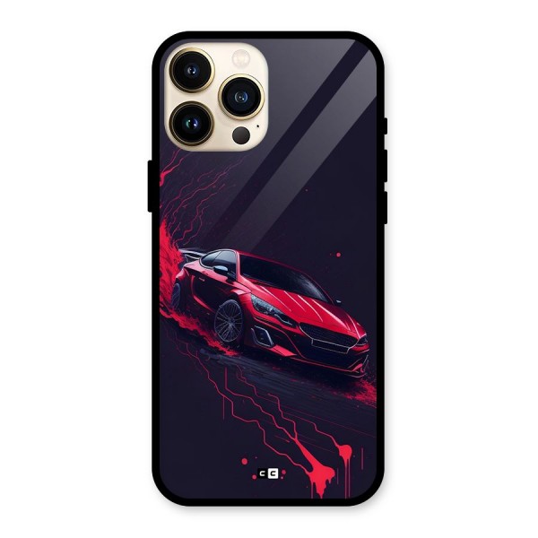 Stunning Car Glass Back Case for iPhone 13 Pro Max