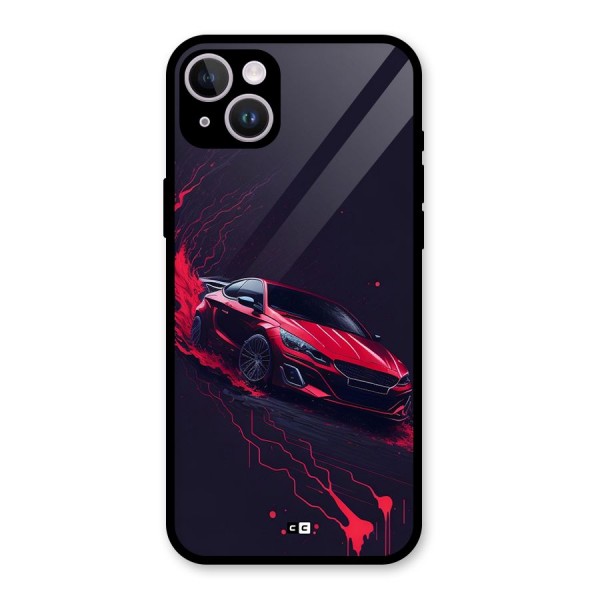 Stunning Car Glass Back Case for iPhone 14 Plus