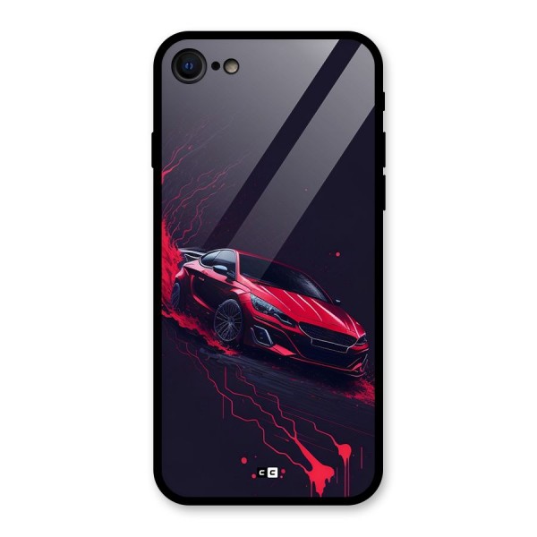 Stunning Car Glass Back Case for iPhone SE 2020