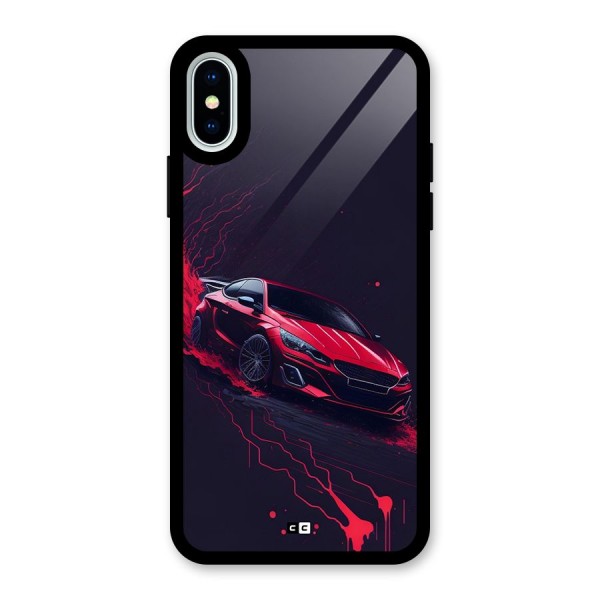 Stunning Car Glass Back Case for iPhone X