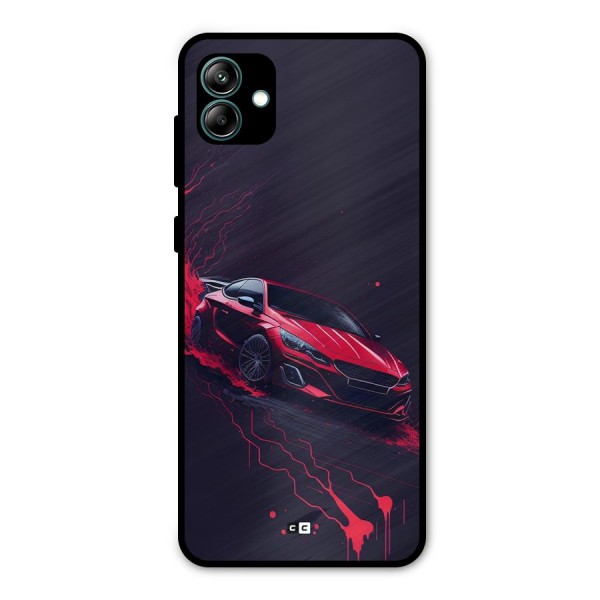 Stunning Car Metal Back Case for Galaxy A04