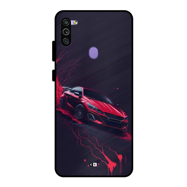 Stunning Car Metal Back Case for Galaxy M11