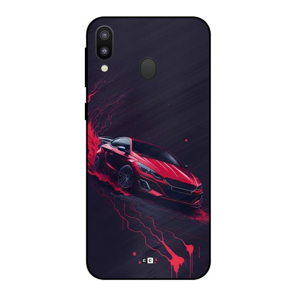 Stunning Car Metal Back Case for Galaxy M20