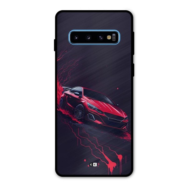 Stunning Car Metal Back Case for Galaxy S10