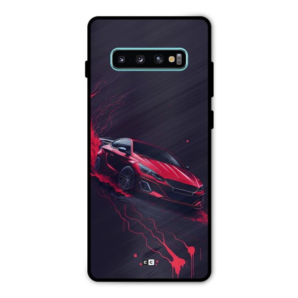 Stunning Car Metal Back Case for Galaxy S10 Plus