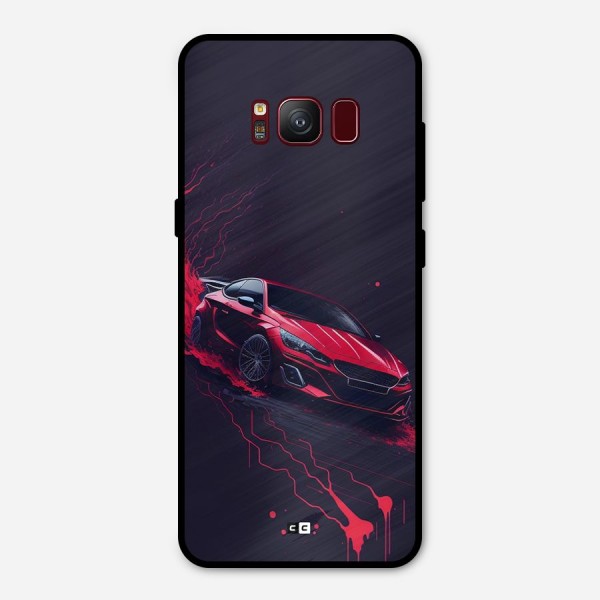 Stunning Car Metal Back Case for Galaxy S8