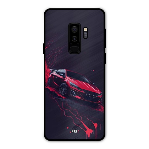 Stunning Car Metal Back Case for Galaxy S9 Plus