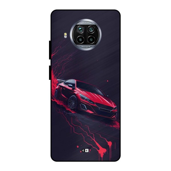 Stunning Car Metal Back Case for Mi 10i