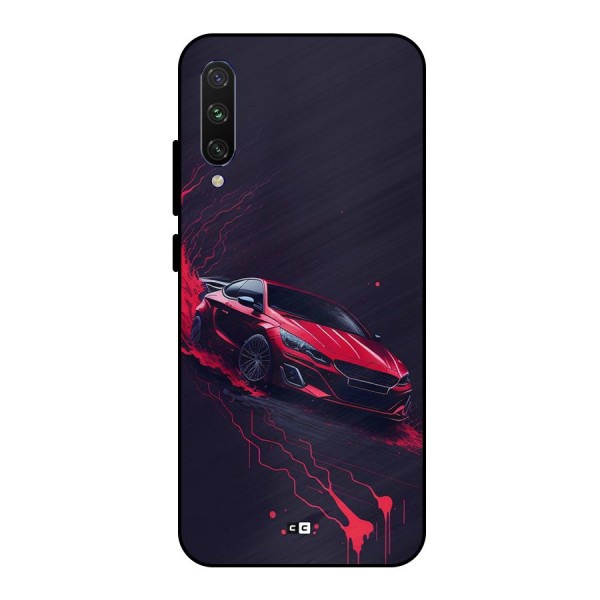 Stunning Car Metal Back Case for Mi A3