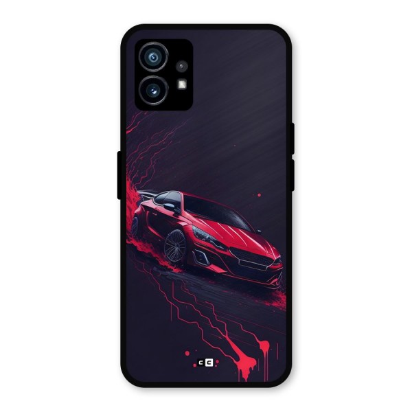 Stunning Car Metal Back Case for Nothing Phone 1