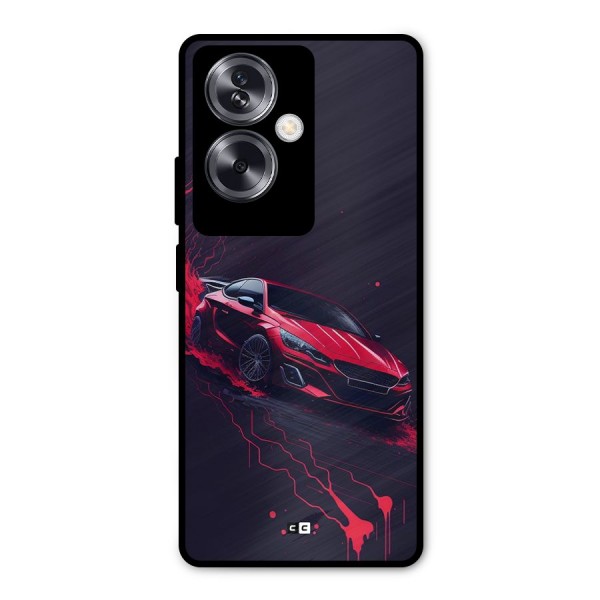 Stunning Car Metal Back Case for Oppo A79 5G