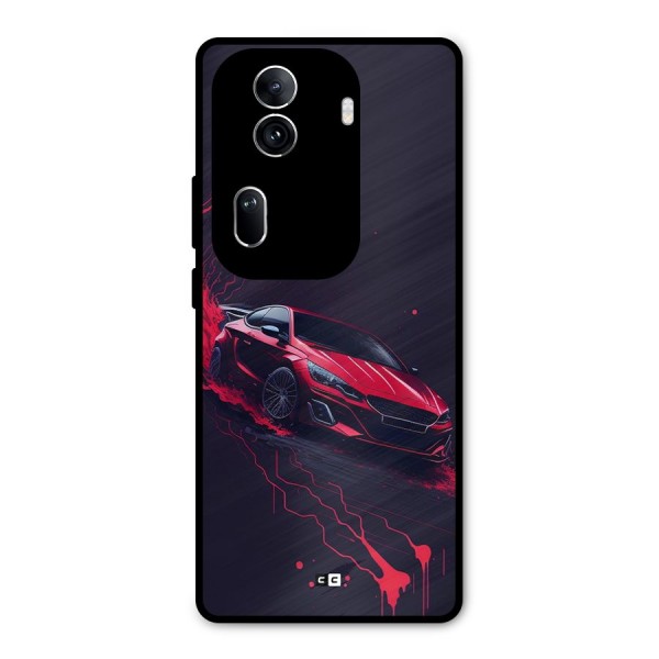 Stunning Car Metal Back Case for Oppo Reno11 Pro 5G