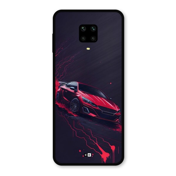 Stunning Car Metal Back Case for Poco M2