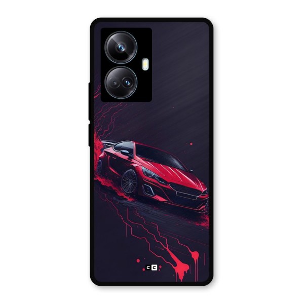 Stunning Car Metal Back Case for Realme 10 Pro Plus