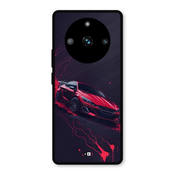 Stunning Car Metal Back Case for Realme 11 Pro Plus