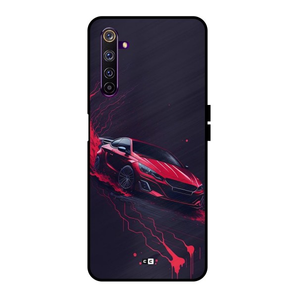 Stunning Car Metal Back Case for Realme 6 Pro